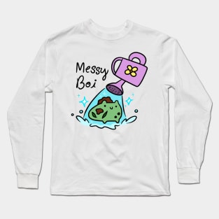 Messy Boi Frog Long Sleeve T-Shirt